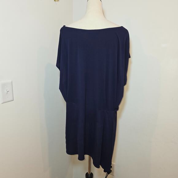 Eileen Fisher Womens Size XL Silk Stretchy Jersey Tunic Top Lagenlook Minimalist - Picture 5 of 8